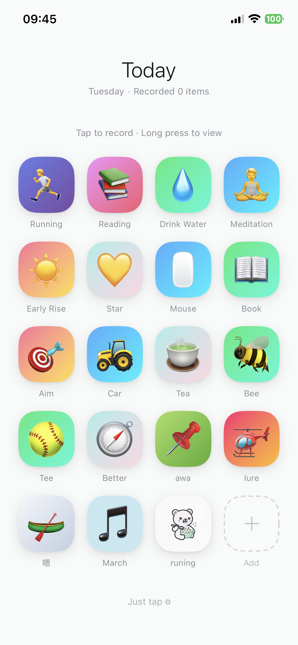 Tapsy screenshot 1